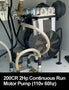California Air Tools 200CR 2.0 HP Continuous Run Ultra Quiet Oil-Free Motor/Pump – 100% Duty Cycle