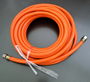 California Air Tools 365-AH Orange PVC Air Hose – 33 Feet, 1/4-Inch Air Fitting
