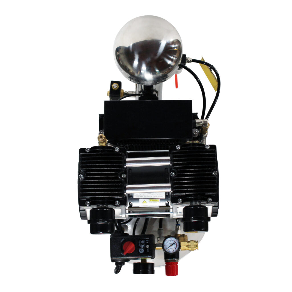 California Air Tools 10020DC-22060 Ultra Quiet 2.0 HP Oil-Free 10-Gallon Air Compressor with 80% Air Dryer – 220V 60Hz