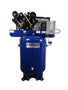 CASTAIR I10112VC2-S 10 HP Industrial Air Compressor, 120-Gallon Vertical Tank, Single Phase