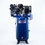 CASTAIR I718VC2-S 7.5 HP Industrial Air Compressor, 80-Gallon Vertical Tank, Single Phase