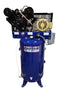 CASTAIR I738VC2-S 7.5 HP Industrial Air Compressor, 80-Gallon Vertical Tank, Three Phase