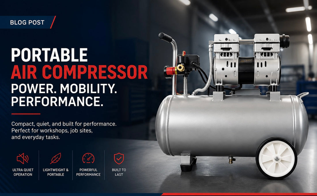 Why a Portable Air Compressor Is an Essential Tool for Every Workshop and Job Site