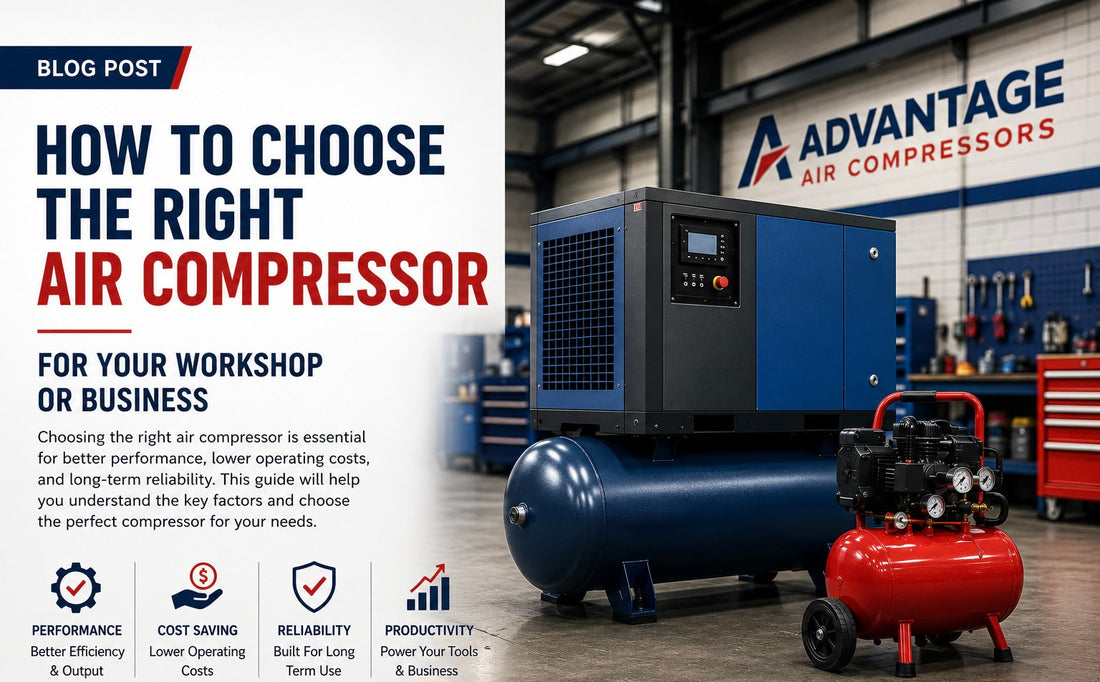 How to Choose the Right Air Compressor for Your Workshop or Business