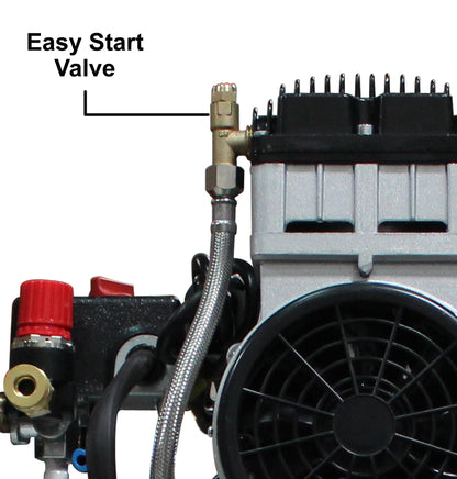 California Air Tools 10020CHAD Ultra Quiet 2.0 HP Oil-Free 10-Gallon Air Compressor with Automatic Drain Valve