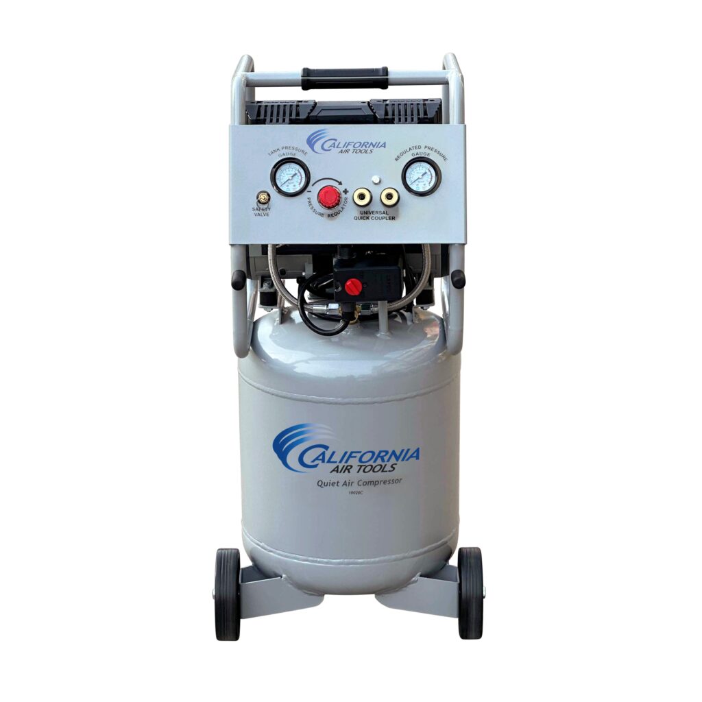 California Air Tools 10020C Ultra Quiet 2.0 HP Oil-Free 10-Gallon Air Compressor