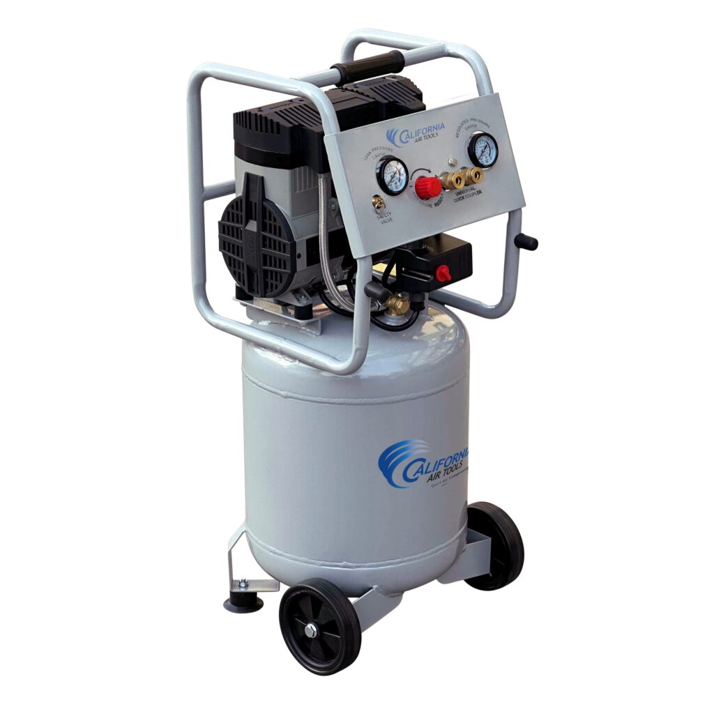California Air Tools 10020C Ultra Quiet 2.0 HP Oil-Free 10-Gallon Air Compressor