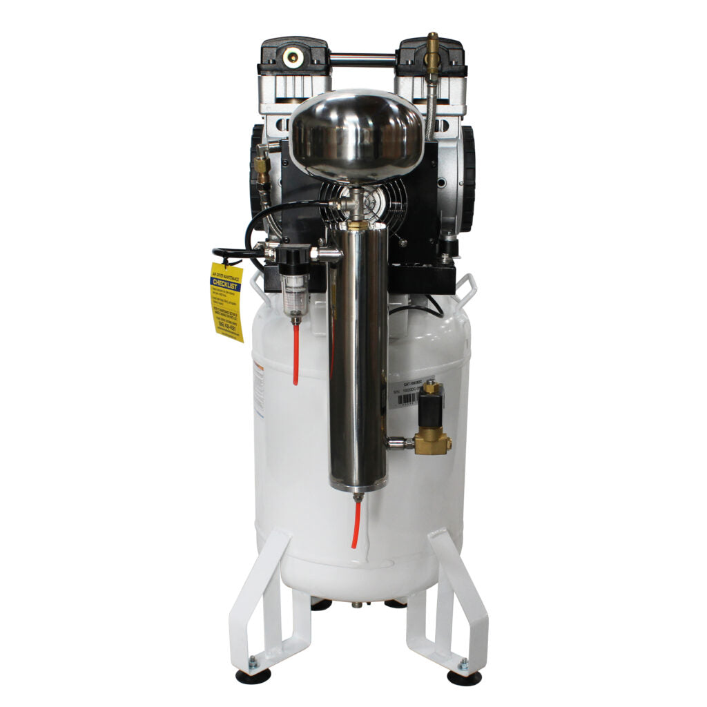 California Air Tools 10020DC 2.0 HP Ultra Quiet Oil-Free 10 Gallon Air Compressor with 80% Air Dryer, 110V