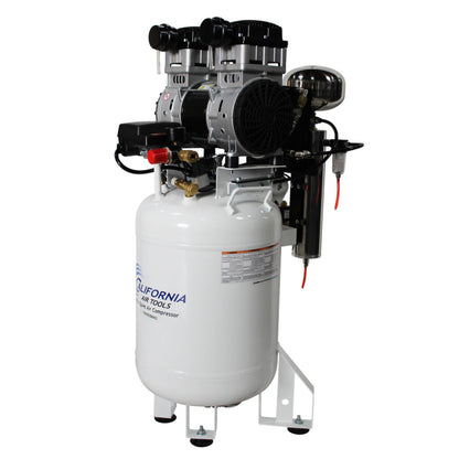 California Air Tools 10020DSMAD 2.0 HP SMART Ultra Quiet Oil-Free 10 Gallon Air Compressor with 80% Air Dryer & Automatic Drain, 110V