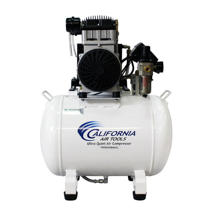 California Air Tools 10020HDSMADC 2.0 HP SMART Ultra Quiet Oil-Free 10 Gallon Horizontal Air Compressor with 98% Air Dryer & Automatic Drain