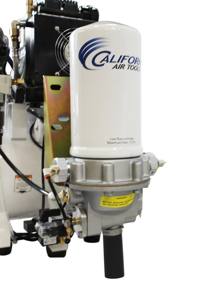 California Air Tools 10020HDSMADC 2.0 HP SMART Ultra Quiet Oil-Free 10 Gallon Horizontal Air Compressor with 98% Air Dryer & Automatic Drain