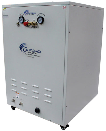 California Air Tools 10020HDSPCADC 2.0 HP Ultra Quiet Oil-Free 10 Gallon Horizontal Air Compressor with 98% Air Dryer & Automatic Drain, Soundproof Cabinet
