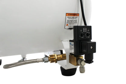 California Air Tools 10020SMHAD 2.0 HP SMART Ultra Quiet & Oil-Free 10 Gallon Air Compressor with Automatic Drain Valve