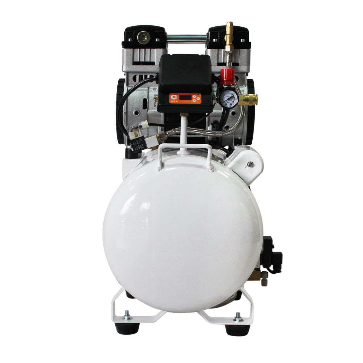 California Air Tools 10020SMHAD 2.0 HP SMART Ultra Quiet & Oil-Free 10 Gallon Air Compressor with Automatic Drain Valve