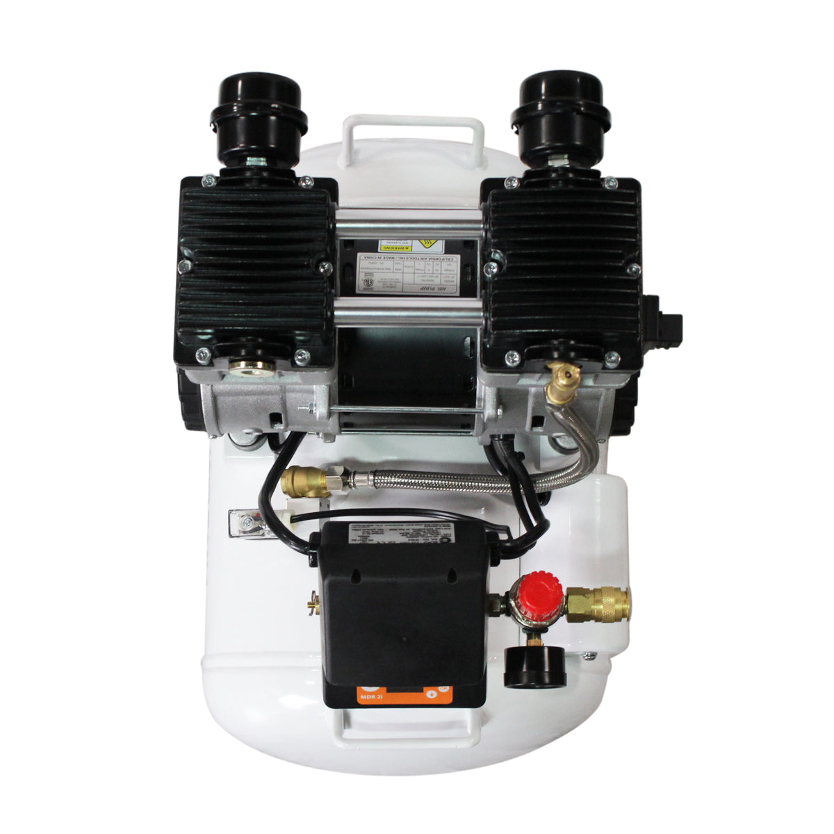 California Air Tools 10020SMHAD 2.0 HP SMART Ultra Quiet & Oil-Free 10 Gallon Air Compressor with Automatic Drain Valve
