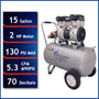 California Air Tools 15020C Ultra Quiet 2.0 HP Oil-Free 15 Gallon Air Compressor