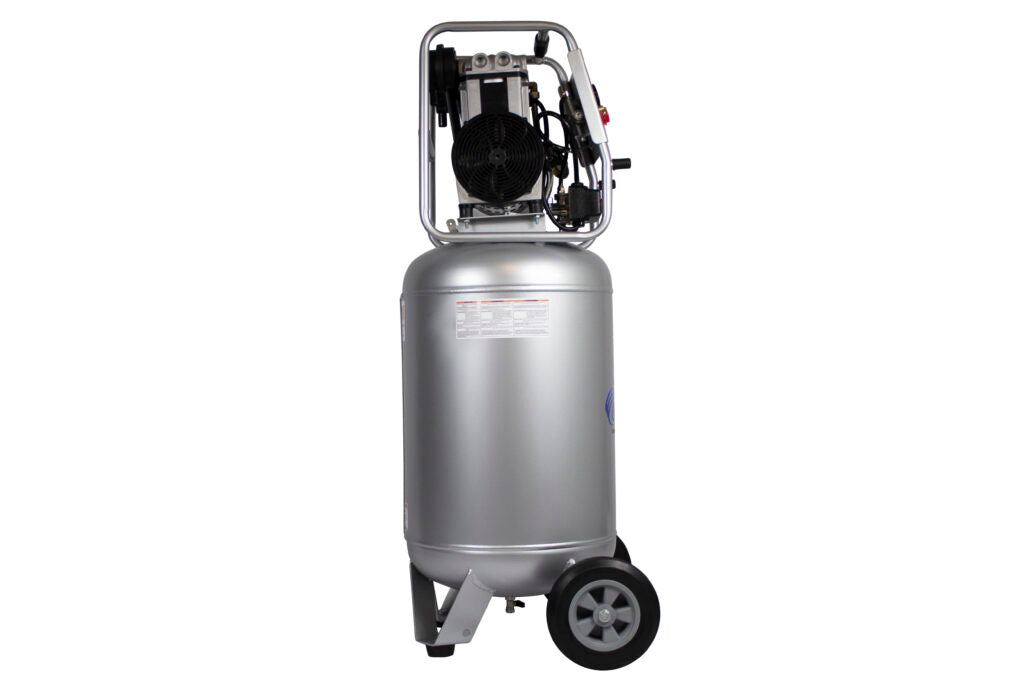 California Air Tools 20020CR Ultra Quiet & Oil-Free Continuous Run 2.0 HP 20 Gallon Air Compressor – 100% Duty Cycle