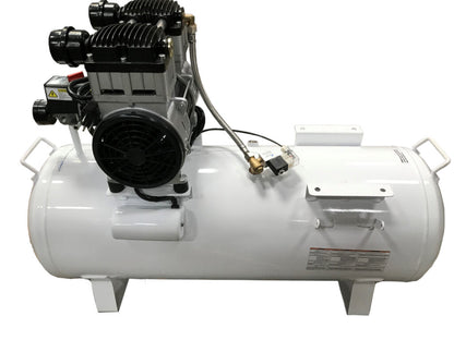 California Air Tools 20020CTR Ultra Quiet 70 dB 2.0 HP Oil-Free 20 Gallon Horizontal Air Compressor – 110V 60Hz