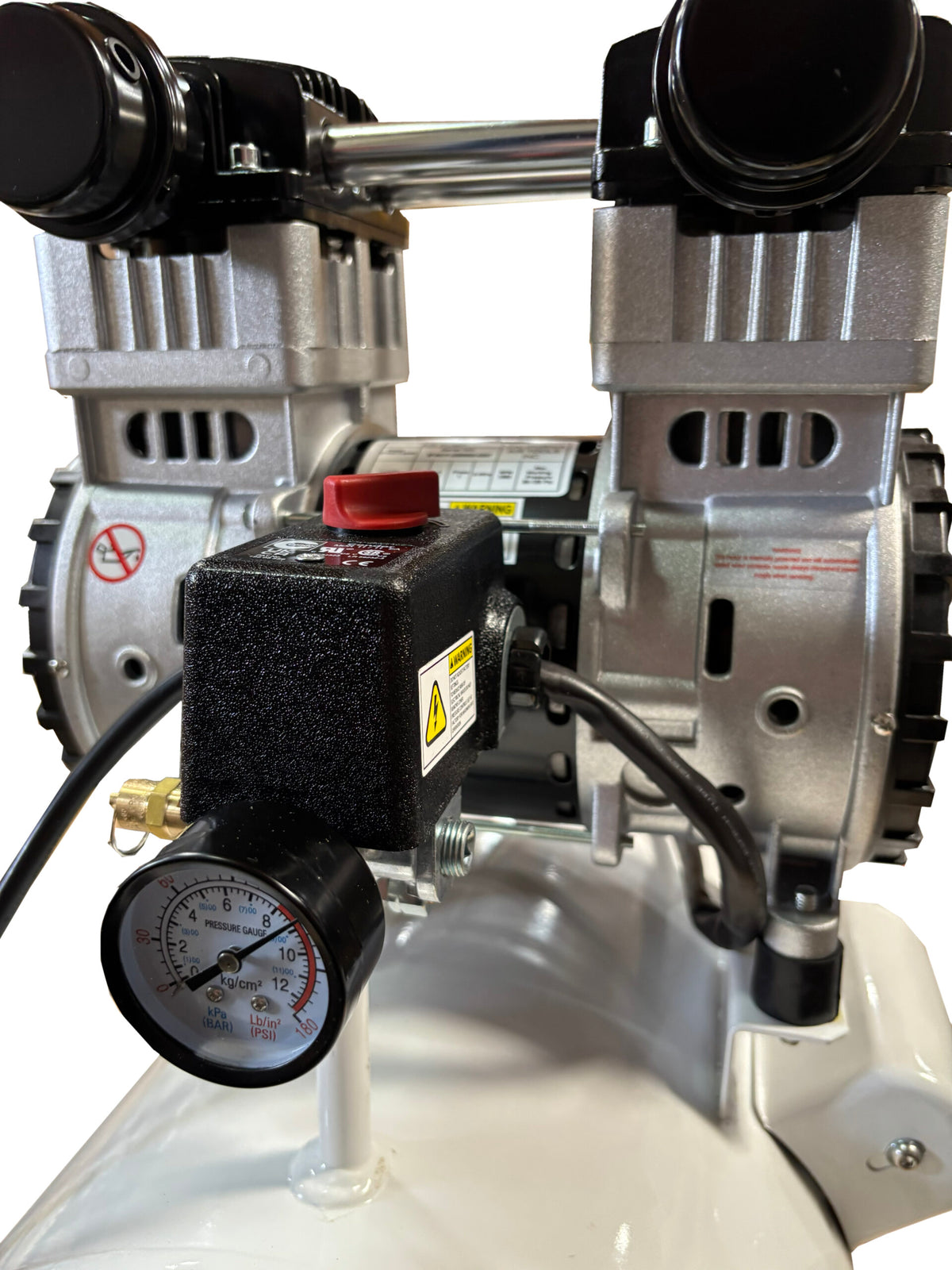 California Air Tools 20020CTR-22060 Ultra Quiet 70 dB 2.0 HP Oil-Free 20 Gallon Horizontal Air Compressor – 220V 60Hz