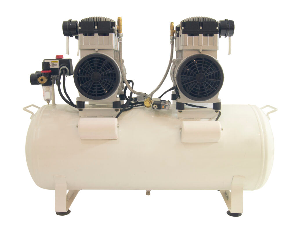 California Air Tools 20040C Powerful 4.0 HP Ultra Quiet & Oil-Free 20 Gallon Horizontal Air Compressor – 220V