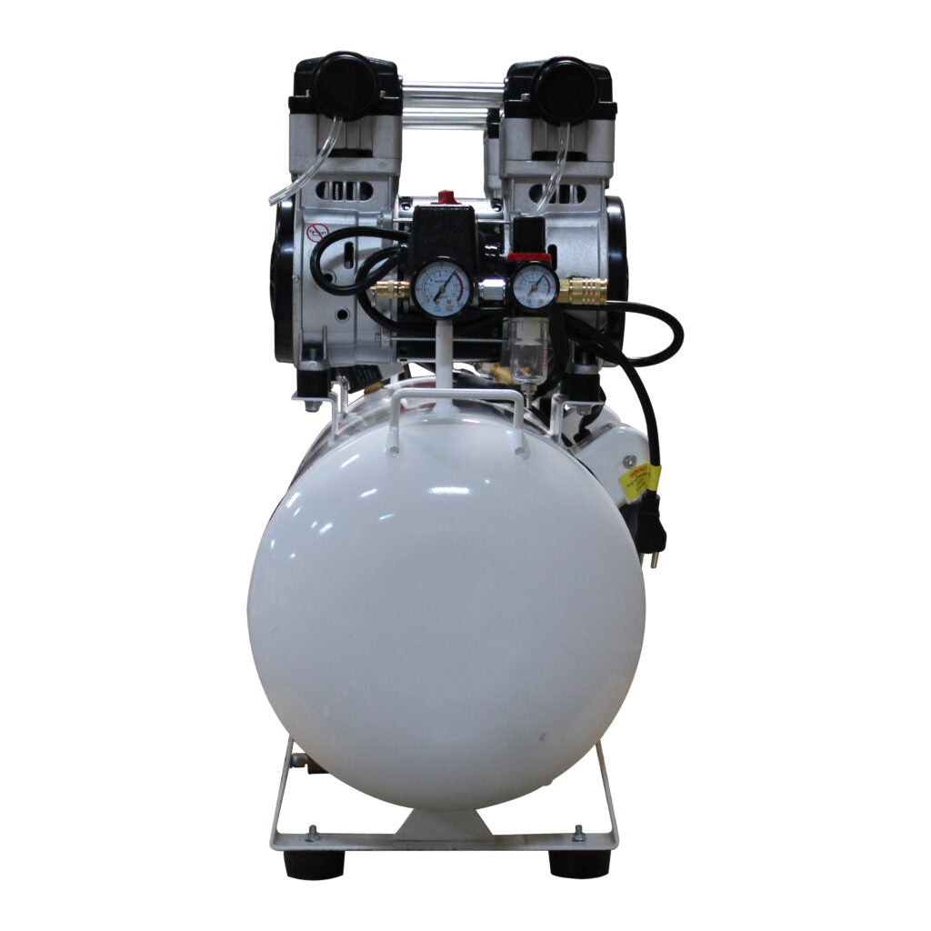 California Air Tools 20040CAD Powerful 4.0 HP Ultra Quiet & Oil-Free 20 Gallon Air Compressor with Automatic Drain Valve – 220V