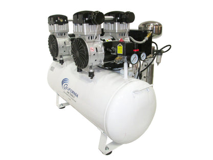 California Air Tools 20040DC Powerful 4.0 HP Ultra Quiet & Oil-Free 20 Gallon Air Compressor with 80% Air Drying System – 220V