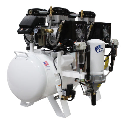 California Air Tools 20040DSMADC Powerful 4.0 HP SMART Ultra Quiet & Oil-Free 20 Gallon Air Compressor with 98% Air Dryer & Automatic Drain Valve – 220V