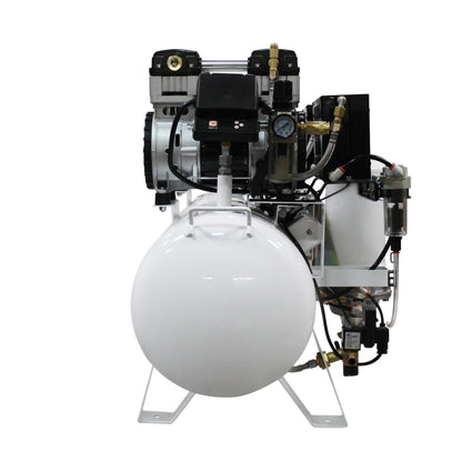 California Air Tools 20040DSMADC Powerful 4.0 HP SMART Ultra Quiet & Oil-Free 20 Gallon Air Compressor with 98% Air Dryer & Automatic Drain Valve – 220V