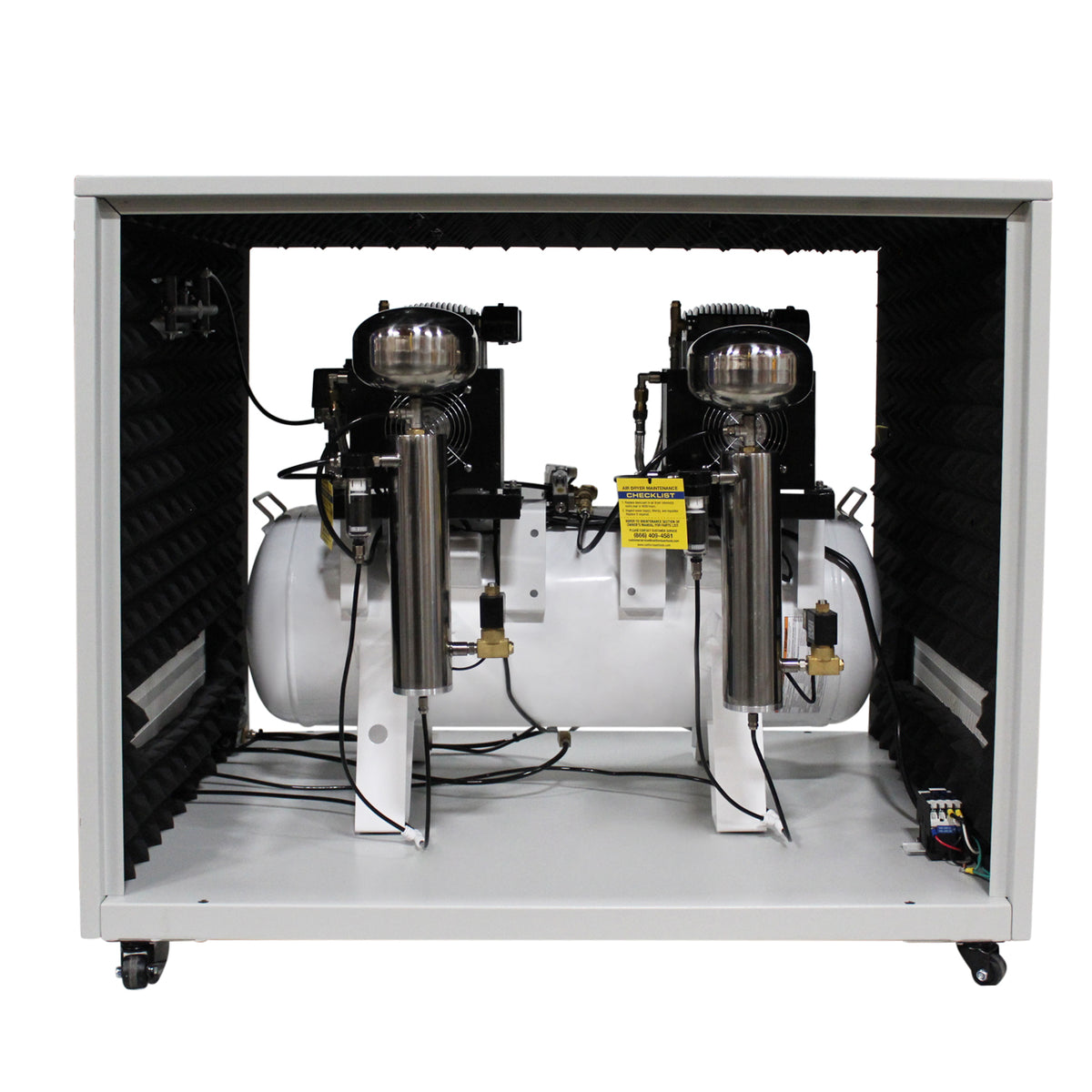 California Air Tools 20040DSPCAD 4.0 HP Ultra Quiet Oil-Free 20 Gallon Air Compressor with 80% Air Dryer, Automatic Drain & Soundproof Cabinet