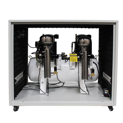 California Air Tools 20040DSPCAD 4.0 HP Ultra Quiet Oil-Free 20 Gallon Air Compressor with 80% Air Dryer, Automatic Drain & Soundproof Cabinet
