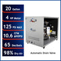 California Air Tools 20040DSPCADC 4.0 HP Ultra Quiet Oil-Free 20 Gallon Air Compressor with 98% Air Dryer, Automatic Drain & Soundproof Cabinet