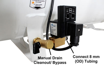 California Air Tools 10020CHAD-22060 Ultra Quiet 2.0 HP Oil-Free 10-Gallon Air Compressor with Automatic Drain Valve – 220V