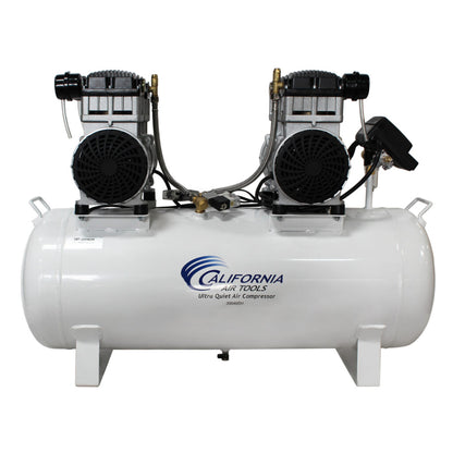 California Air Tools 20040SM Powerful 4.0 HP SMART Ultra Quiet & Oil-Free 20 Gallon Air Compressor – 220V