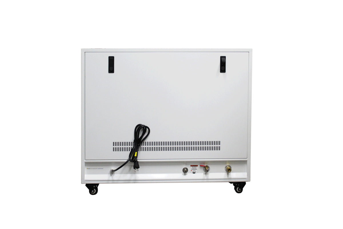 California Air Tools 20040SPCAD Ultra Quiet & Oil-Free 4.0 HP 20 Gallon Air Compressor with Automatic Drain Valve – Soundproof Cabinet, 220V
