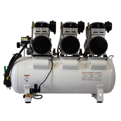 California Air Tools 20060CAD Ultra Quiet & Oil-Free 6.0 HP 20 Gallon Air Compressor with Automatic Drain Valve – 220V