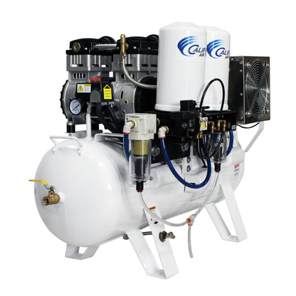 California Air Tools 20060DCC Ultra Quiet & Oil-Free 6.0 HP 20 Gallon Air Compressor with 98% Air Drying System – 220V