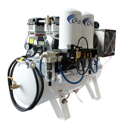 California Air Tools 20060DCC Ultra Quiet & Oil-Free 6.0 HP 20 Gallon Air Compressor with 98% Air Drying System – 220V