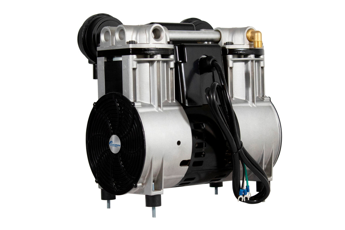 California Air Tools 200CR 2.0 HP Continuous Run Ultra Quiet Oil-Free Motor/Pump – 100% Duty Cycle