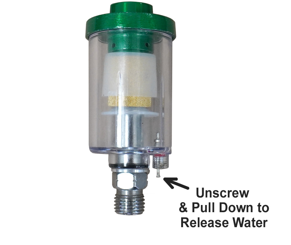 California Air Tools 317 Water & Oil Separator Air Filter – 1/4" NPT, 0–90 PSI