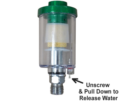 California Air Tools 317 Water & Oil Separator Air Filter – 1/4" NPT, 0–90 PSI
