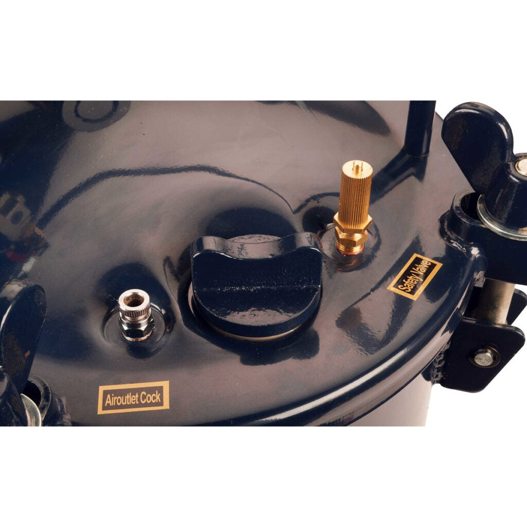 California Air Tools 365C 5 Gallon Pressure Pot for Resin Casting – 80 PSI
