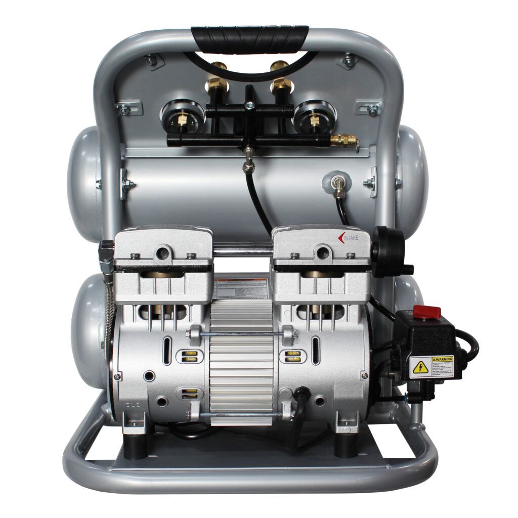 California Air Tools 4610ALFC Ultra Quiet 1.0 HP Oil-Free Lightweight 4.6-Gallon Air Compressor – Industrial Series