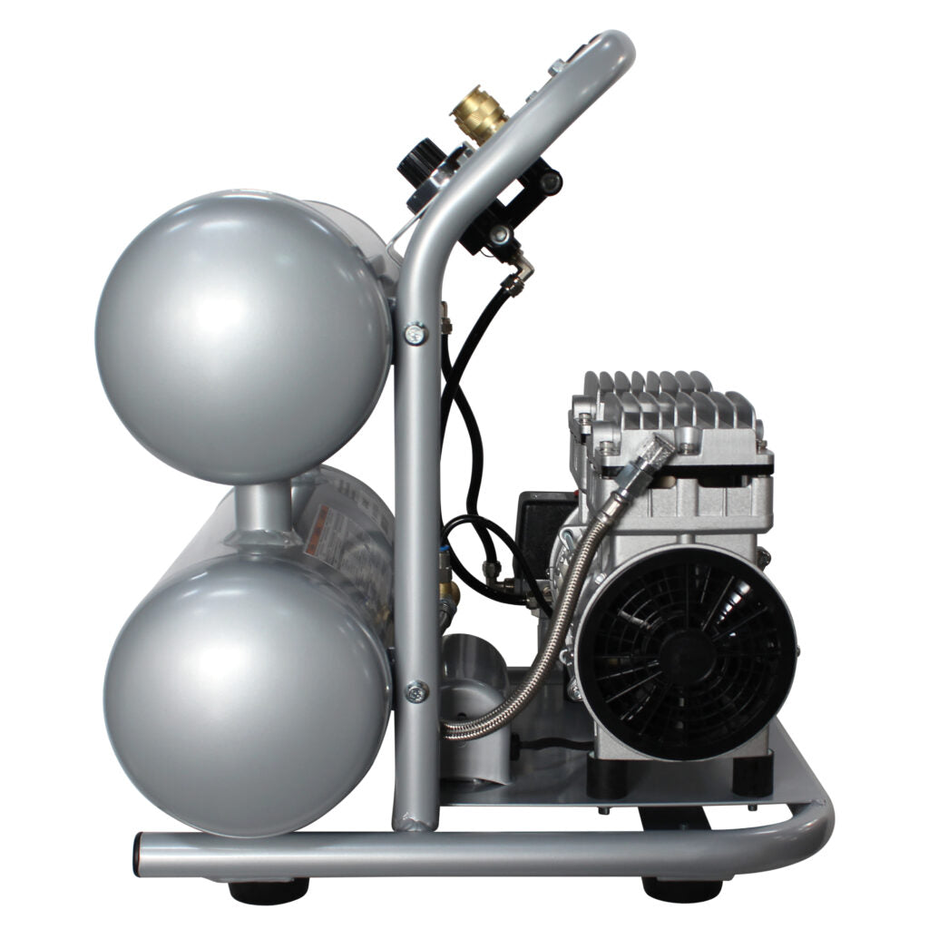 California Air Tools 4610ALFC Ultra Quiet 1.0 HP Oil-Free Lightweight 4.6-Gallon Air Compressor – Industrial Series