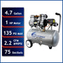 California Air Tools 4710W 4.7-Gallon 1.0 HP Quiet Air Compressor