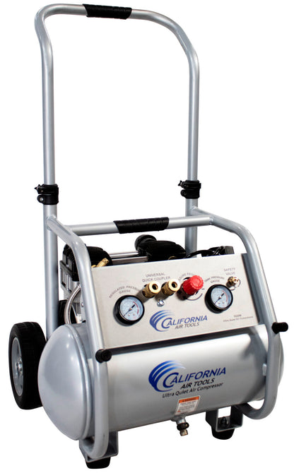 California Air Tools 5020W Powerful 2.0 HP Ultra Quiet & Oil-Free Rugged 5 Gallon Air Compressor – 110V