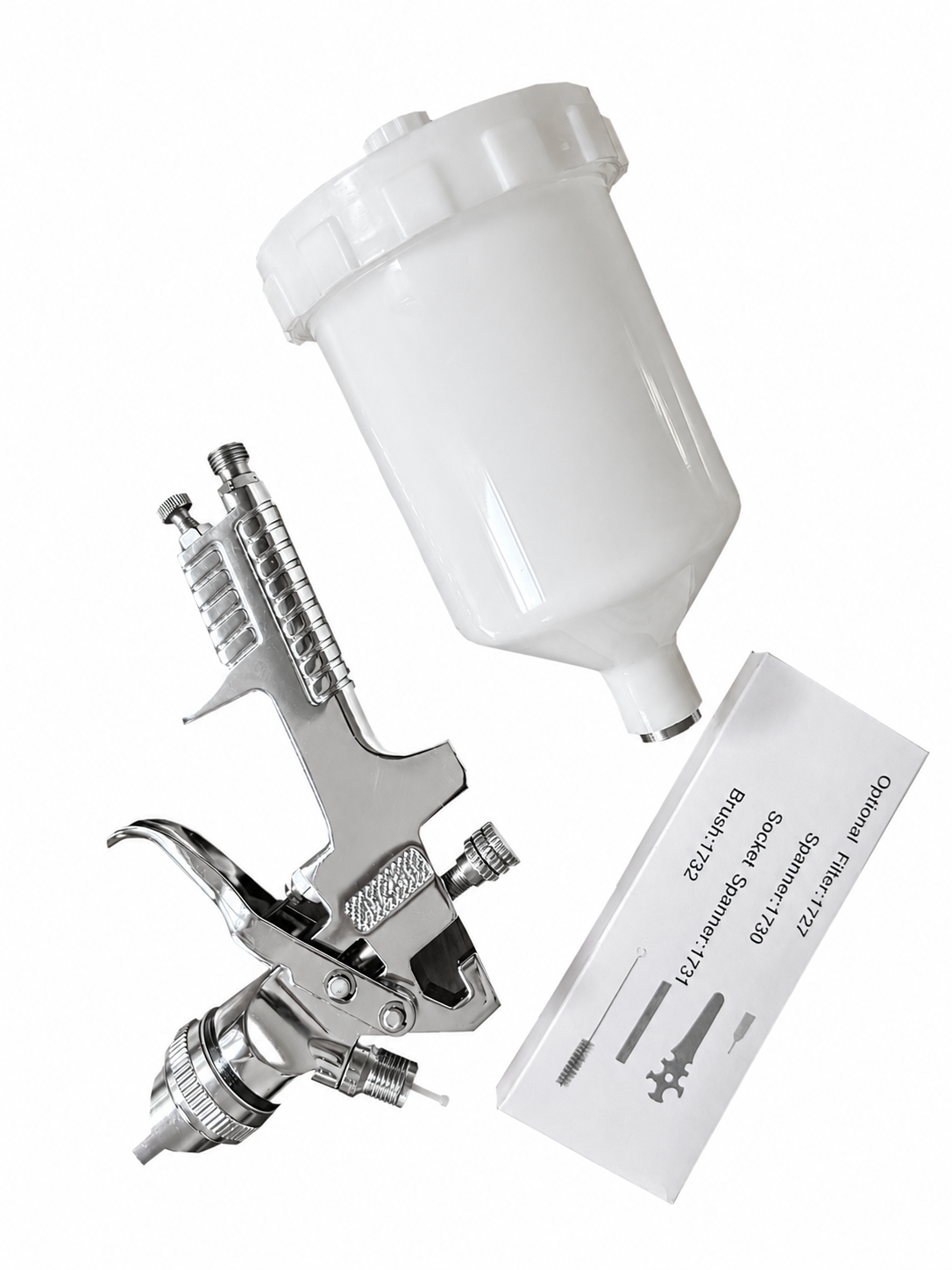 SPRAYIT SP-351 Conventional Gravity Feed Spray Gun – 1.4mm Nozzle