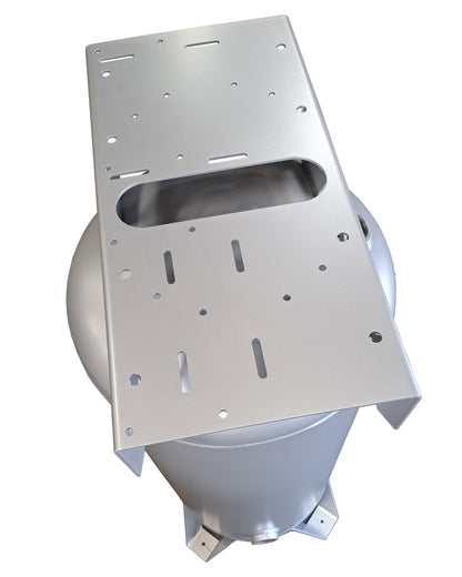 California Air Tools 60000-T 60-Gallon Steel ASME Air Receiver Tank – 180 PSI