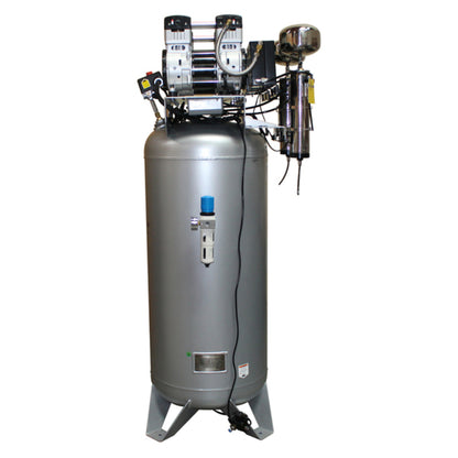 California Air Tools 60040DCAD Ultra Quiet & Oil-Free 4.0 HP 60 Gallon Air Compressor with 80% Air Drying System & Automatic Drain Valve – 220V