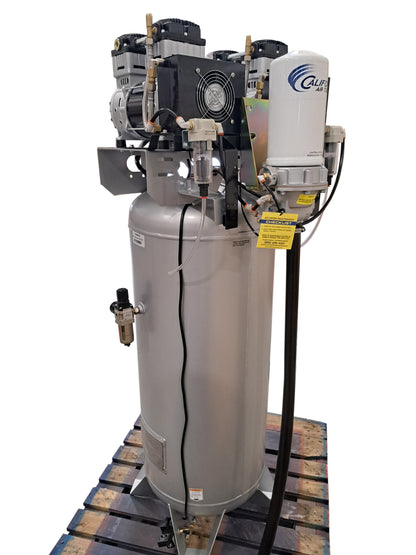 California Air Tools 60040DCADC Ultra Quiet & Oil-Free 4.0 HP 60 Gallon Air Compressor with 98% Air Drying System & Automatic Drain Valve – 220V