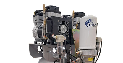 California Air Tools 60040DCADC Ultra Quiet & Oil-Free 4.0 HP 60 Gallon Air Compressor with 98% Air Drying System & Automatic Drain Valve – 220V